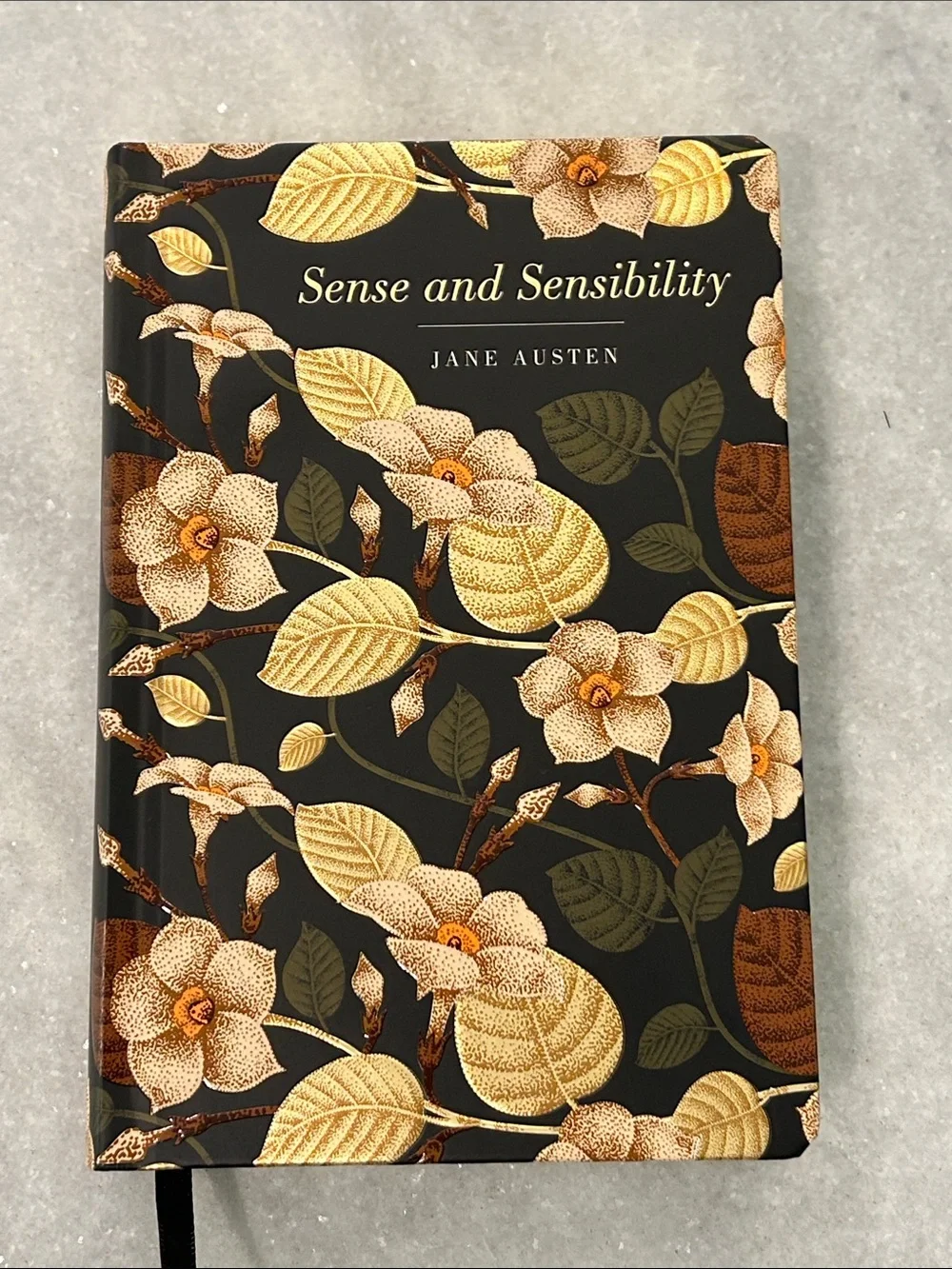 Sense and Sensibility by Jane Austen Chiltern Classic Hardcover Floral Embossed